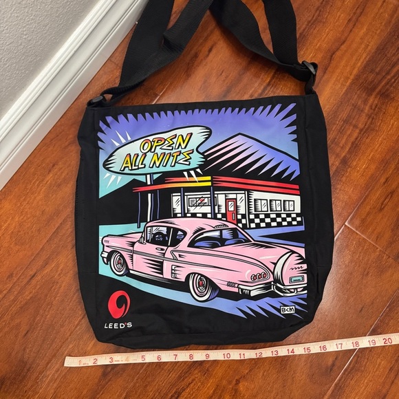 Leeds Vintage Open All Night Tote Bag - Picture 5 of 7